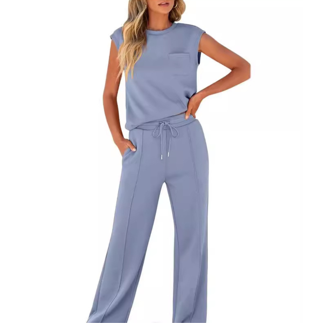Mirelina | Soft Summer Lounge Co-Ord Set