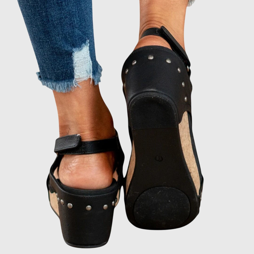 Bristol wedge sandals alternate view