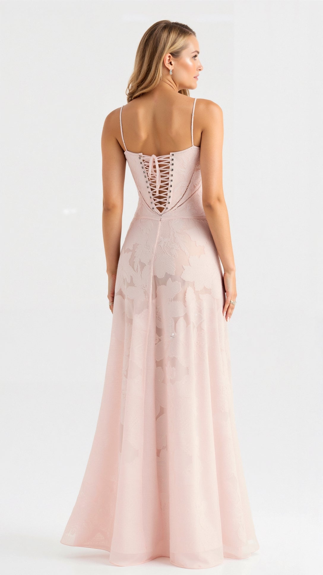 Delphine | Strapless Slip Maxi Wedding Guest Dress