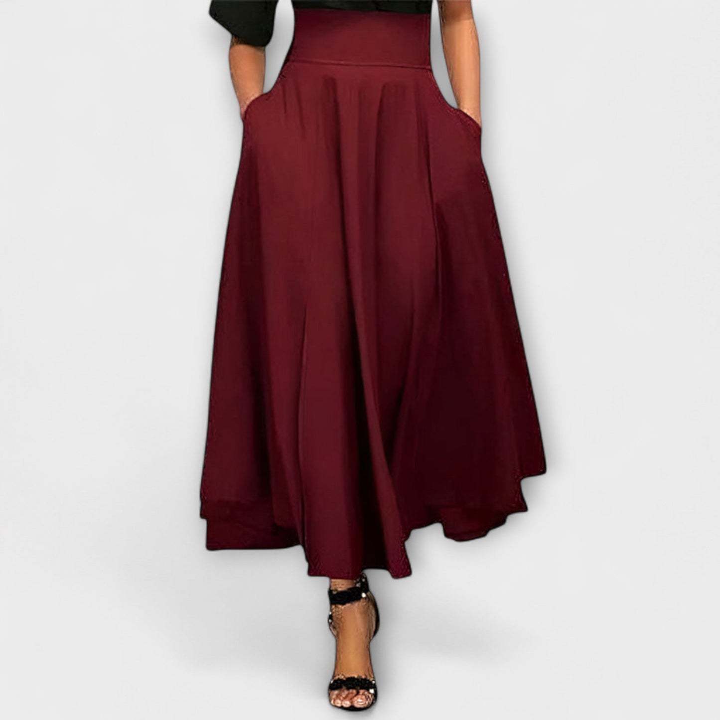 Genevieve | Elegant Flowy Maxi Skirt