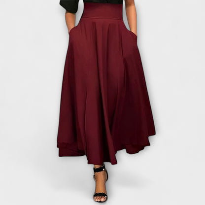 Genevieve | Elegant Flowy Maxi Skirt