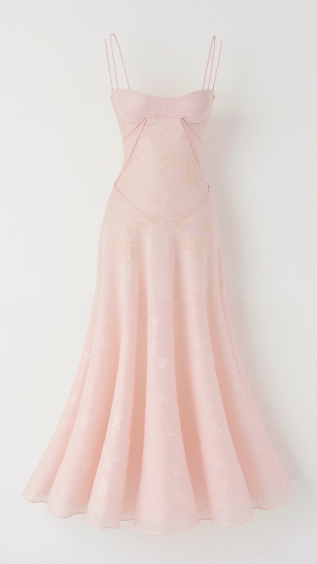 Delphine | Strapless Slip Maxi Wedding Guest Dress