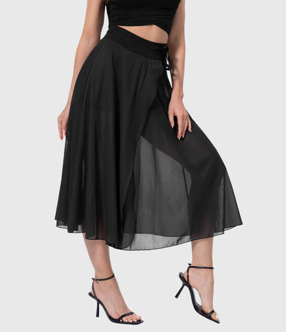Melanie | High-Waist Pleated Midi Skirt