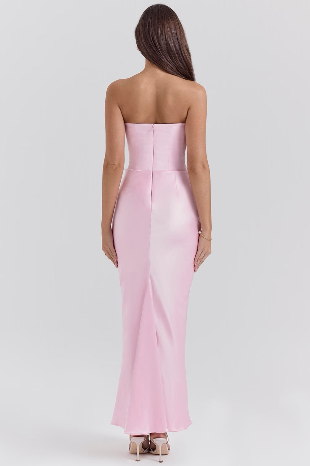Aurelia | Lace Strapless Wedding Guest Dress
