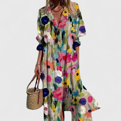 Eloise | Boho Midi Summer Dress