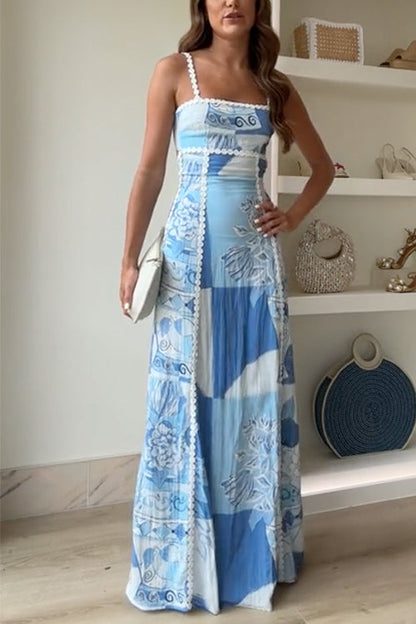 Serafina | Bow Back Maxi Wedding Guest Dress