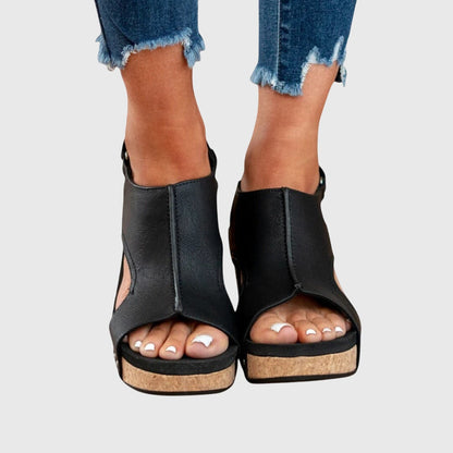 Bristol buckle strap wedges detail