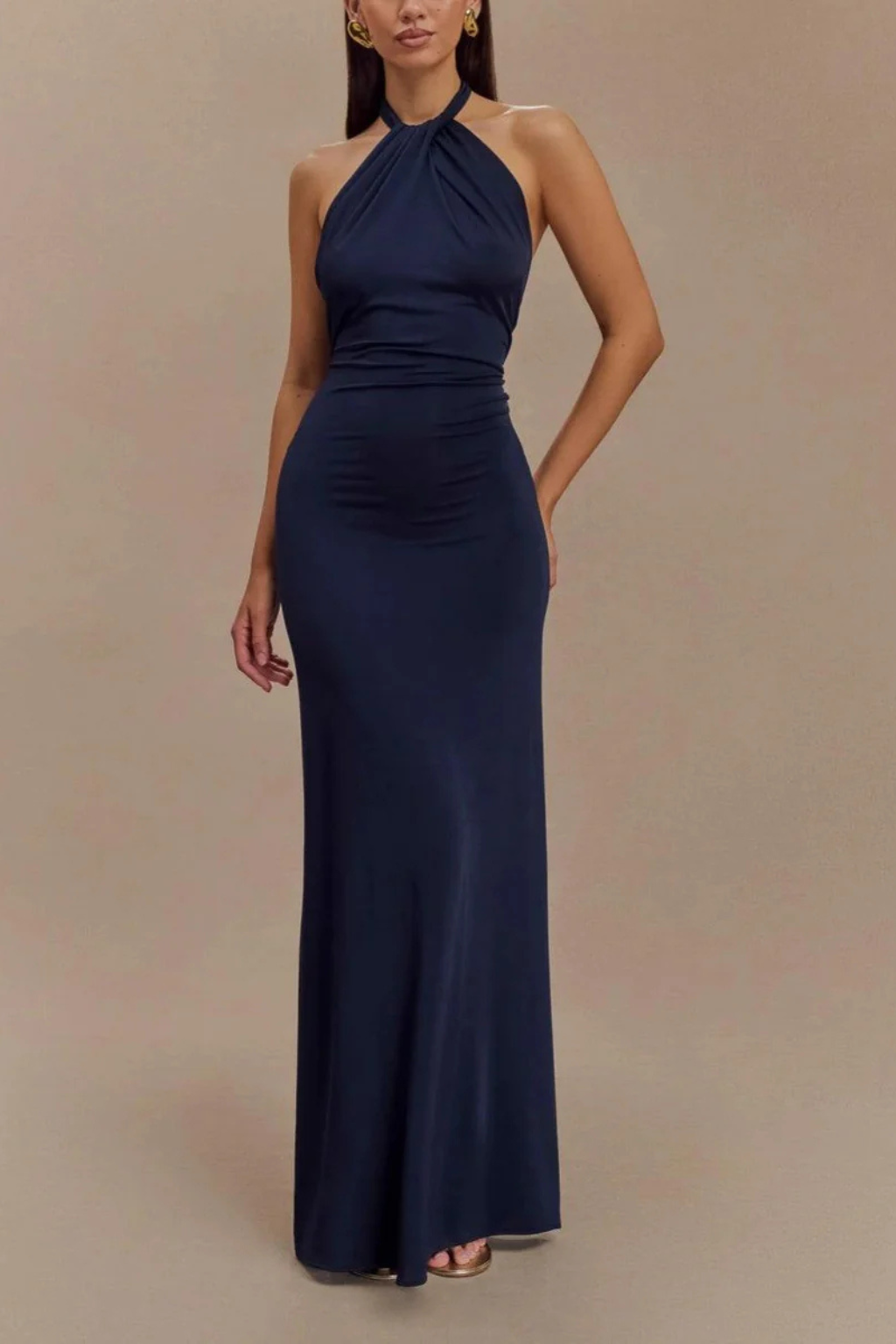 Sienna | Bodycon Maxi Wedding Guest Dress