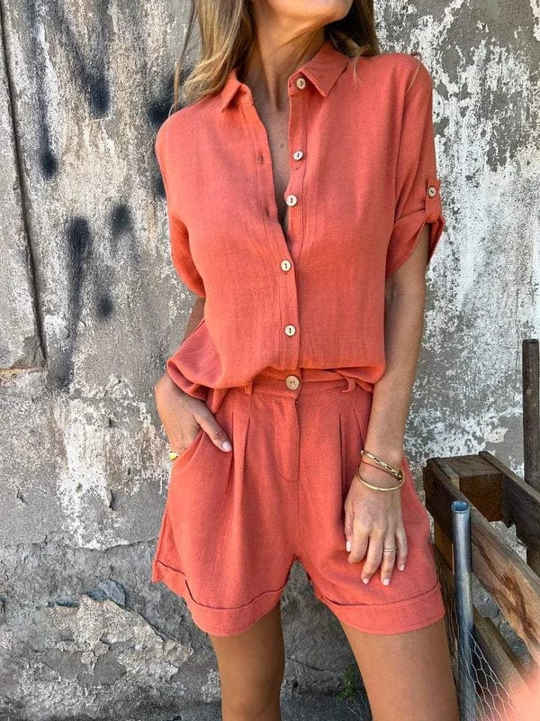 Tatiana | Flowy Wrinkle Resistant Two Piece Set