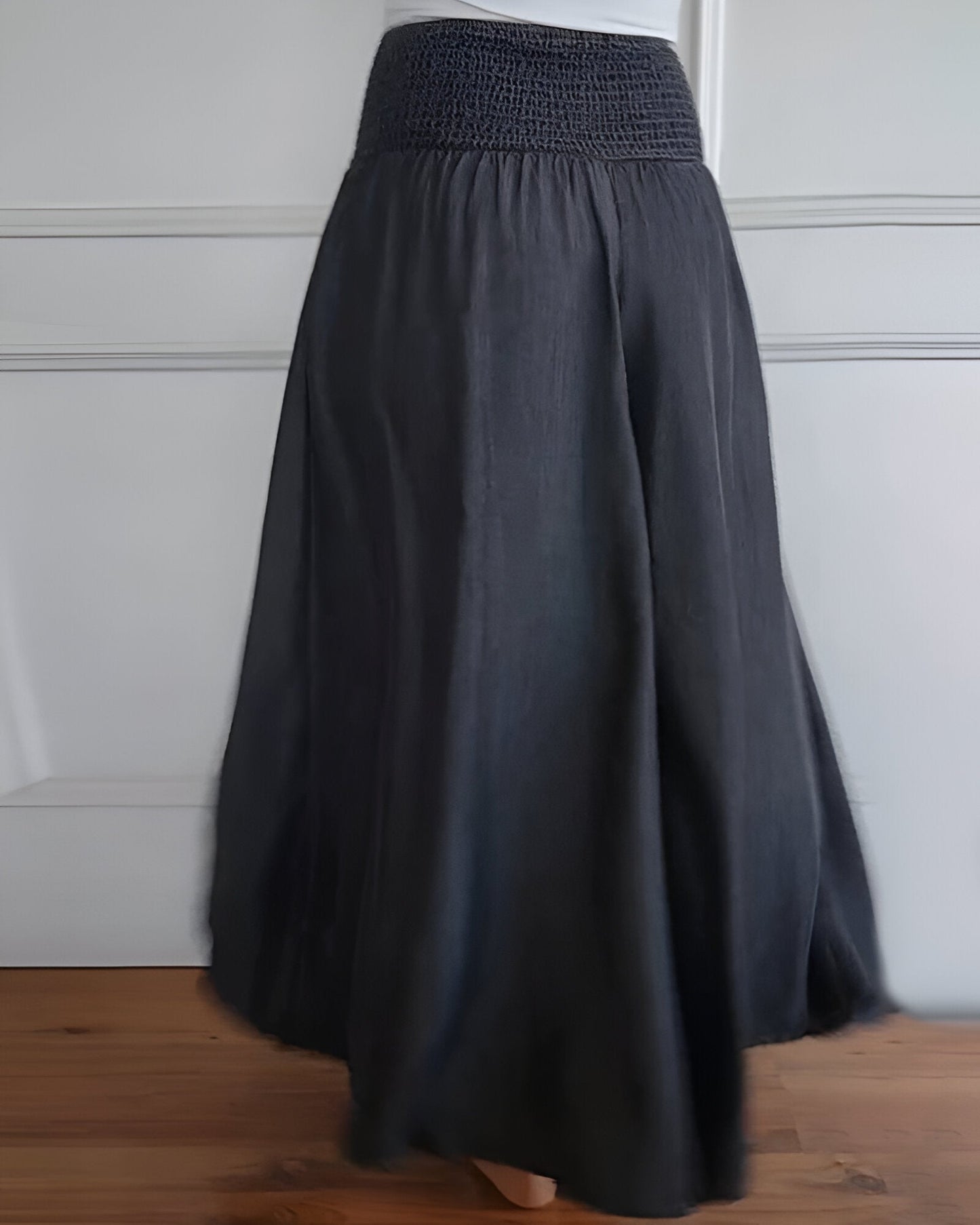 Evelyn | Printed A-Line Midi Skirt