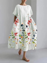 Melissa | Floral Boho Maxi Dress