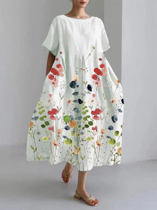 Melissa | Floral Boho Maxi Dress