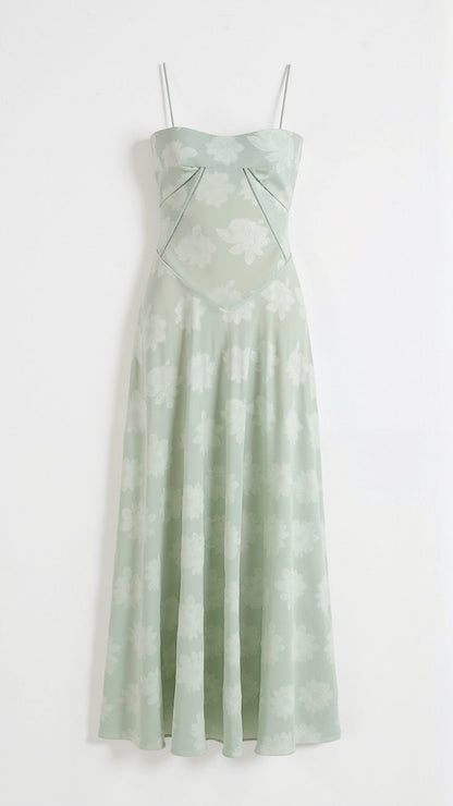 Delphine | Strapless Slip Maxi Wedding Guest Dress