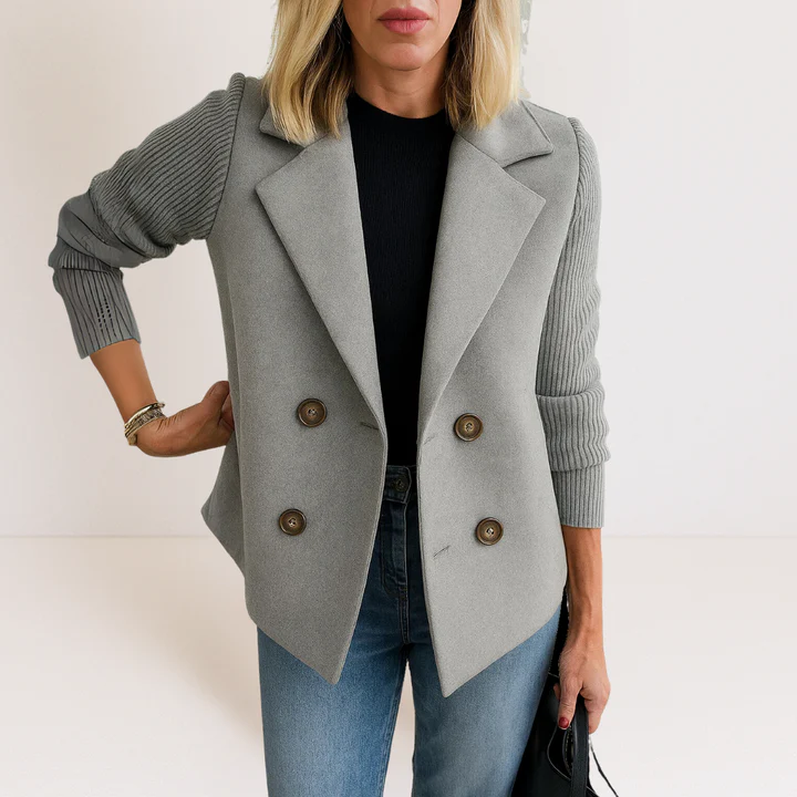 Vionnette | Double-Breasted Tailored Blazer