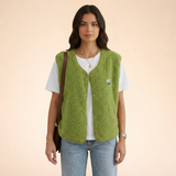 Marlise women's sherpa fleece sleeveless vest