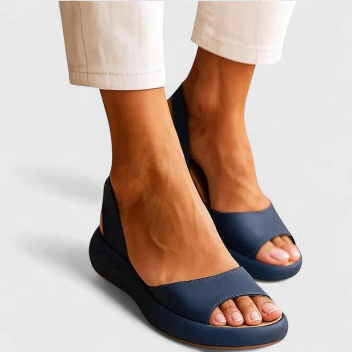Eden comfort sandals top view