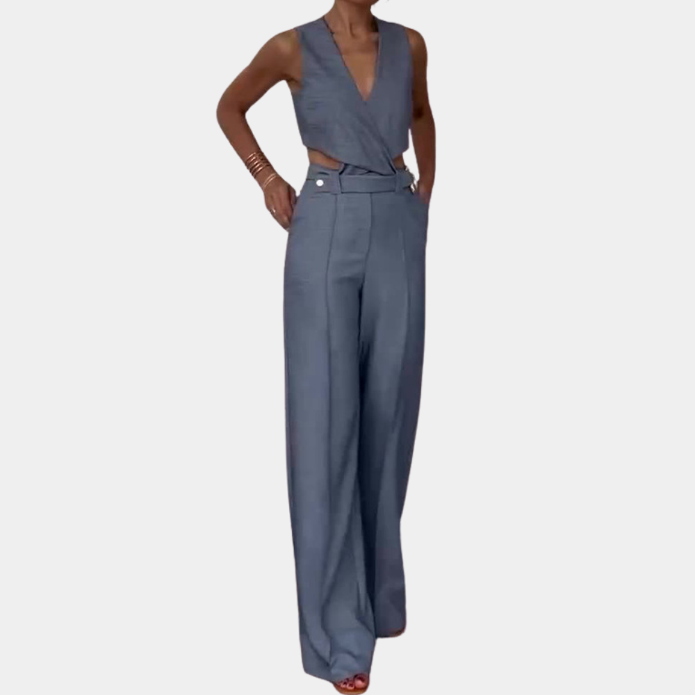 Two-piece set full-length view