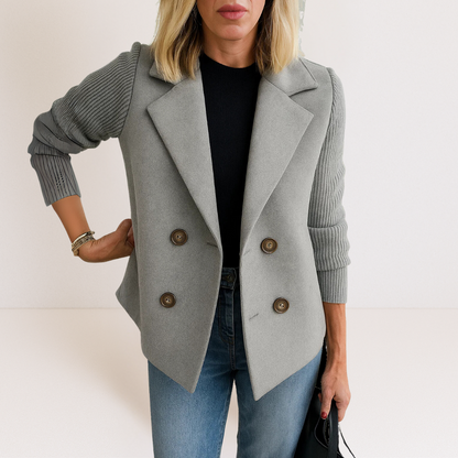 Vionnette | Double-Breasted Tailored Blazer
