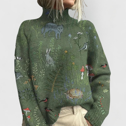 Mirren women's relaxed-fit turtleneck sweater