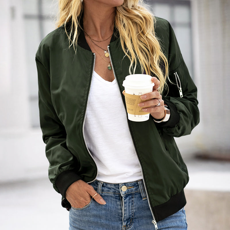 Corbenne | Zip-Up Bomber Jacket