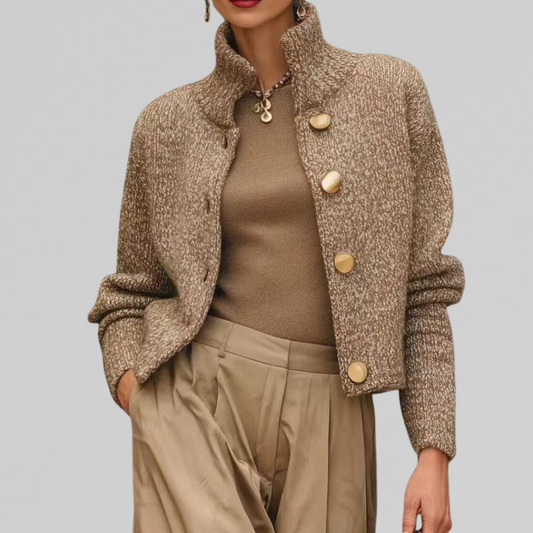 Baylin tailored wool-look jacket for women