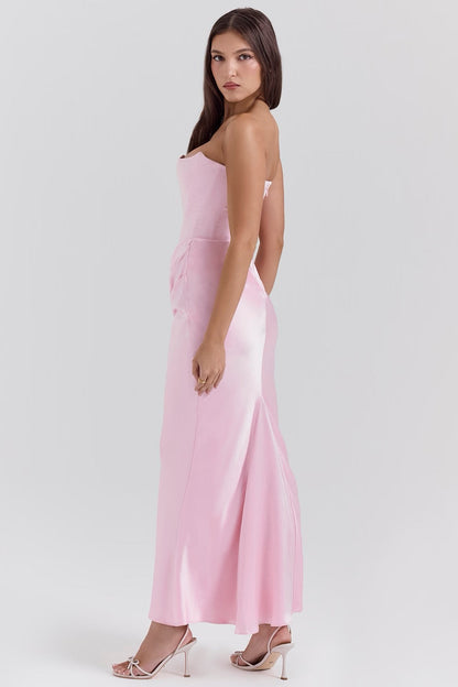 Aurelia | Lace Strapless Wedding Guest Dress
