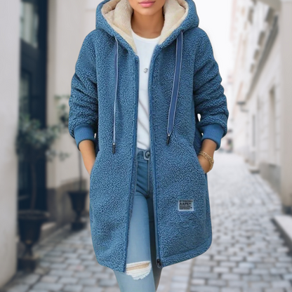 Lisveth fleece-lined winter jacket for women