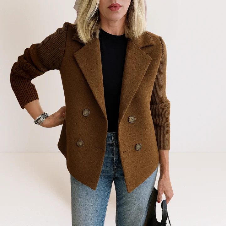 Vionnette | Double-Breasted Tailored Blazer