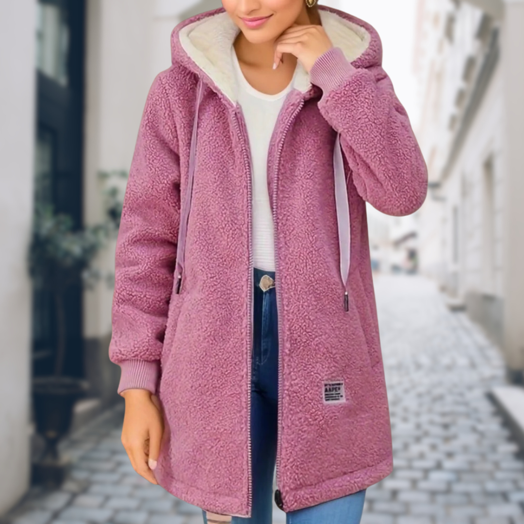 Lisveth warm winter jacket with fleece lining
