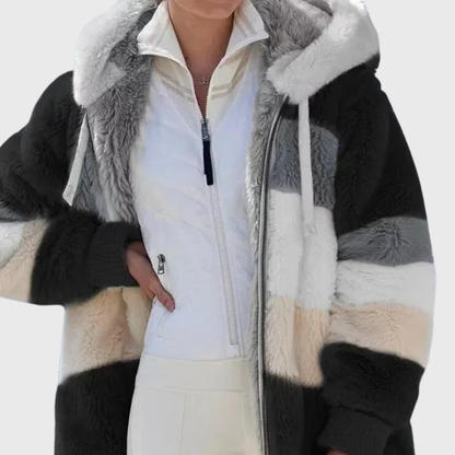 Faelith | Hooded Fleece Winter Jacket