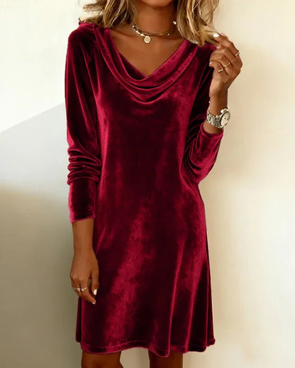 Maévane | Velvet Occasion Dress