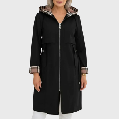 Ceinwen women's belted tailored rain jacket