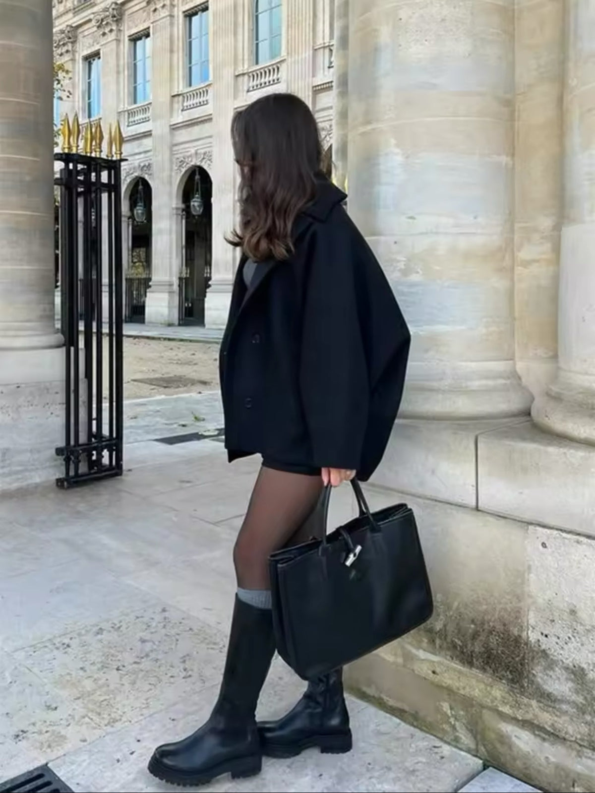 Elouise women's oversized longline coat