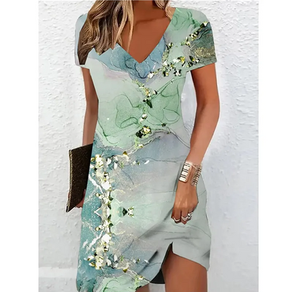 Glitter cocktail dress for women