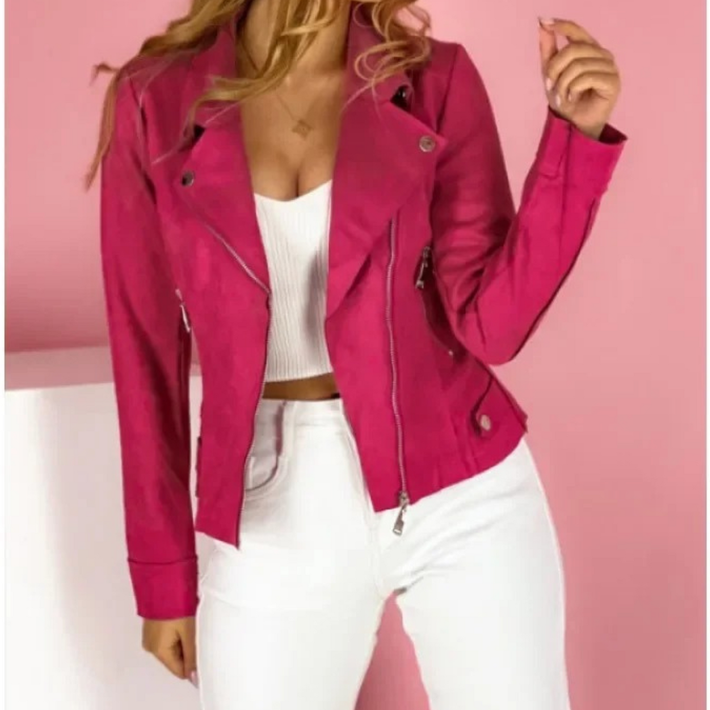 Ffion women's zip-front fleece-lined jacket
