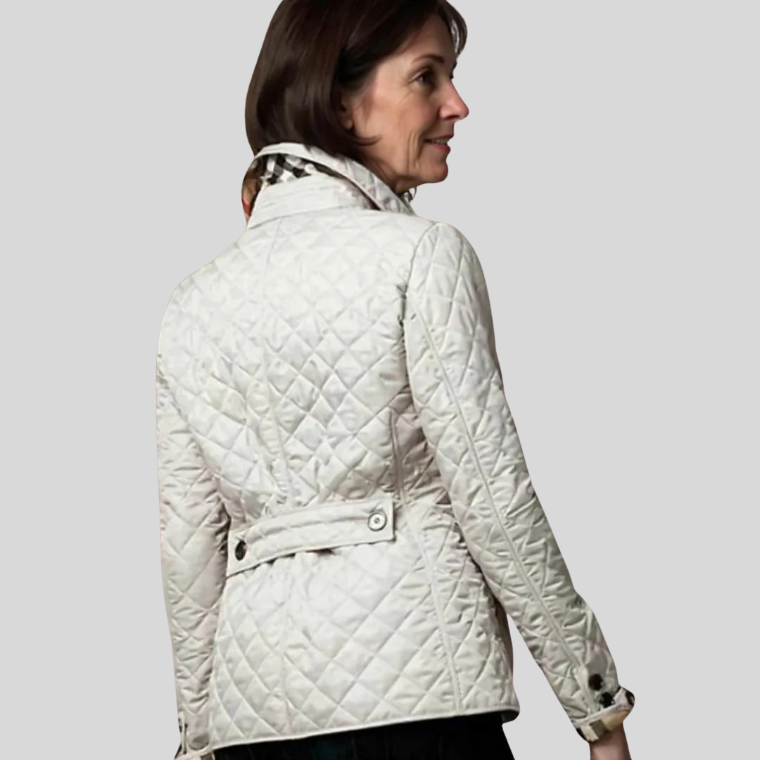 Wrenna | Quilted Lapel-Collar Jacket