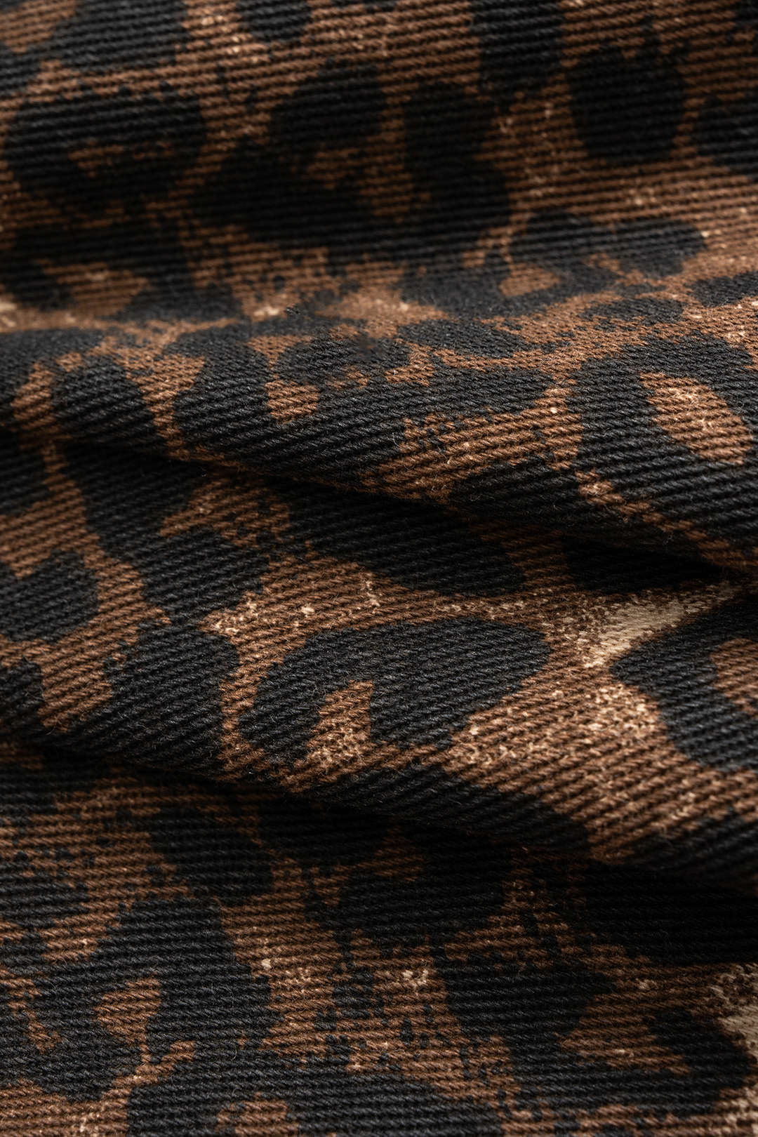Monique leopard print mini skirt styled view