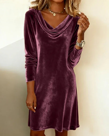 Maévane | Velvet Occasion Dress