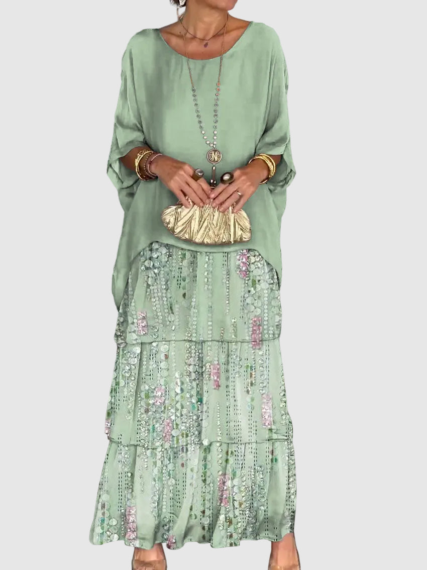 Cerys | Layered Flowing Maxi Dress