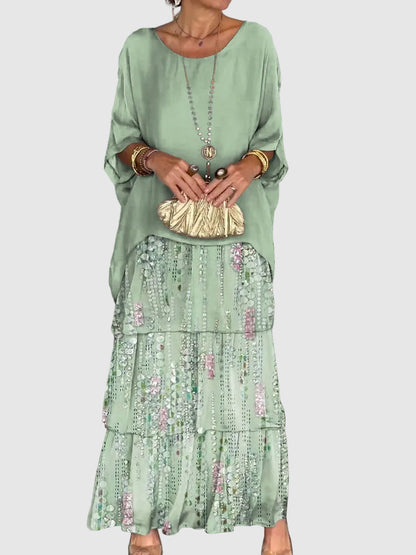 Cerys | Layered Flowing Maxi Dress