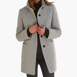 Wilona women's stand-collar city jacket