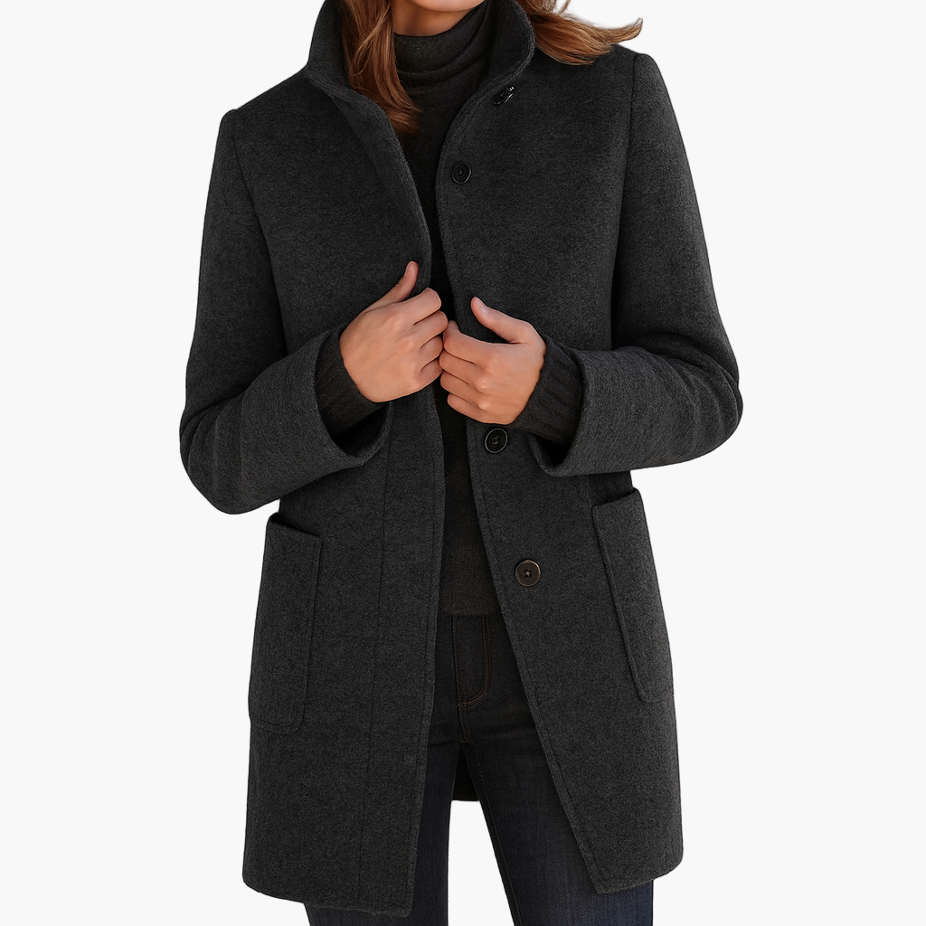 Wilona women's stand-collar city jacket