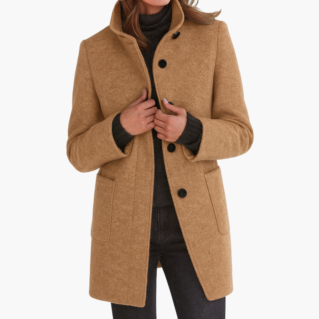 Wilona women's stand-collar city jacket