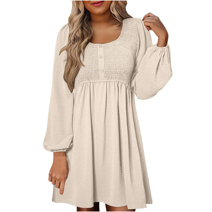 Empire waist mini dress front view