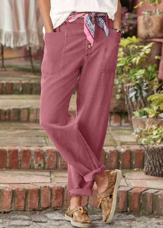 Madeline | High Waisted Wide Leg Trousers