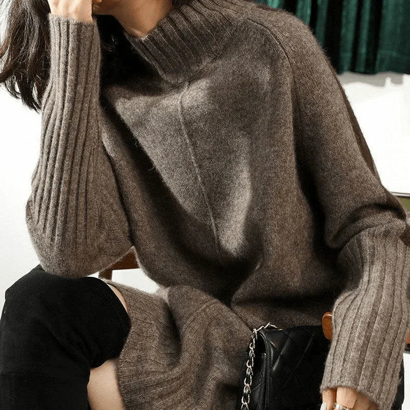 Sorenza | Turtleneck Sweater Dress