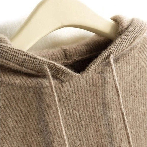 Roxane women's soft-touch draped hoodie