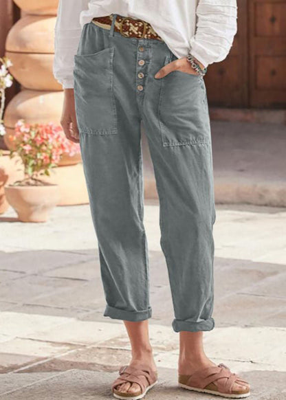 Madeline | High Waisted Wide Leg Trousers