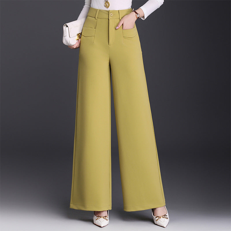 Amra fluid wide-leg trousers