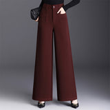 Amra high-waist wide-leg trousers for women